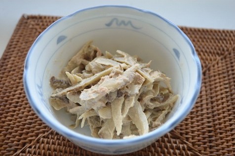ごぼうのツナサラダ