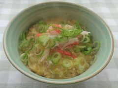 オートミール卵雑炊