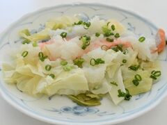 キャベツと鮭の蒸し物